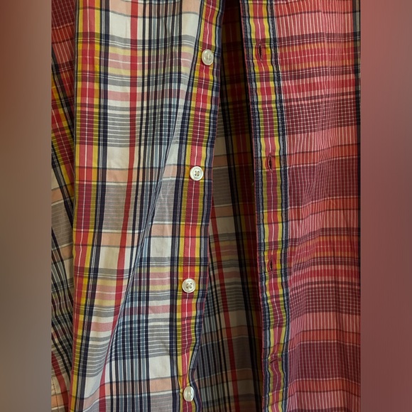 Perry Ellis Soft Striped, Button Down shirt XL Cotton - Picture 8 of 9